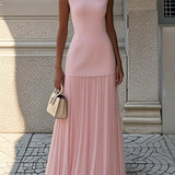 Nastasia – Rochie maxi plisată elegantă
