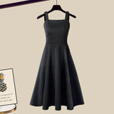 Margareta – Set rochie și pulover scurt