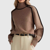 Zamfirița – Pulover cu dungi raglan