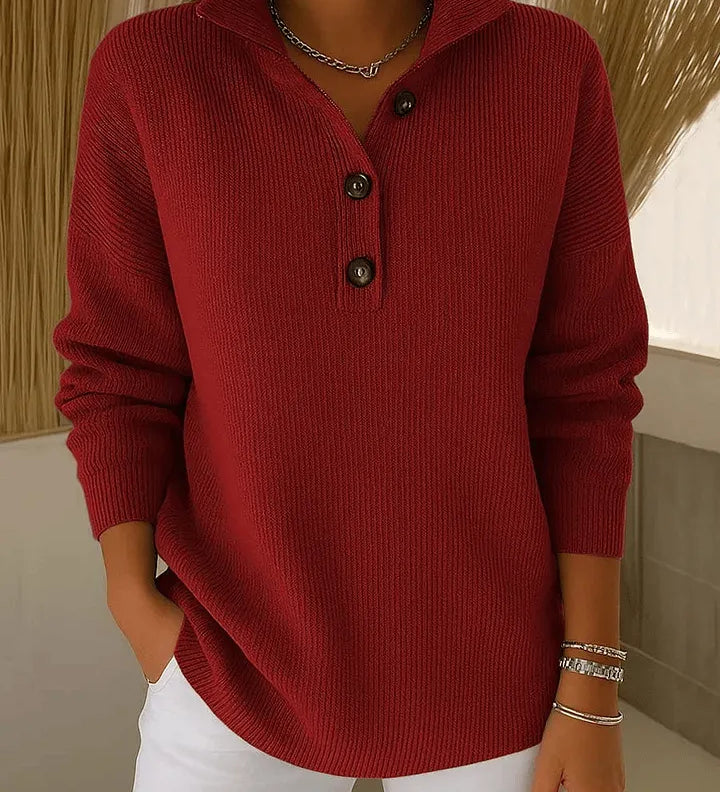 Stanca – Pulover cu guler polo