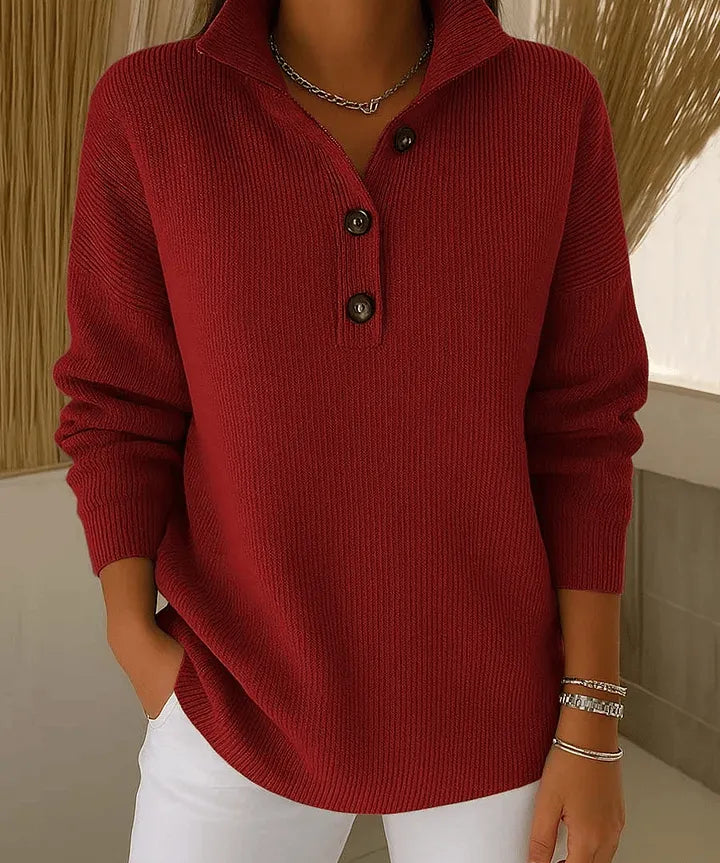 Stanca – Pulover cu guler polo