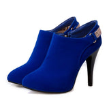 Ariadna – Botine stiletto cu strasuri