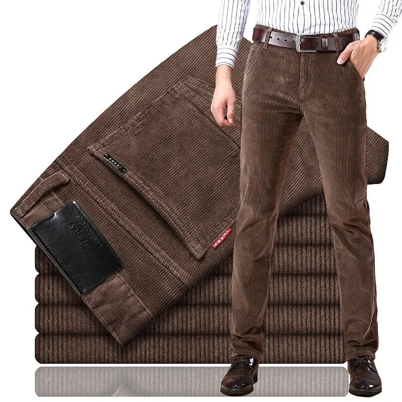 Iulian – Pantaloni din catifea reiată