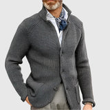 Ovidiu – Cardigan waffle cu guler
