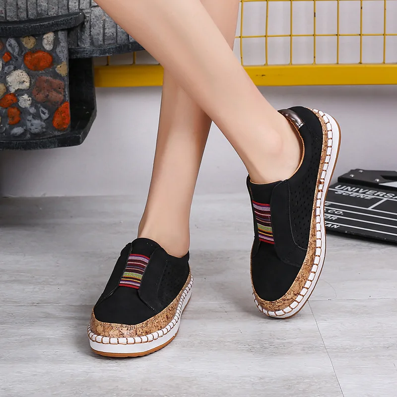 Eliza – Pantofi slip-on cu perforații