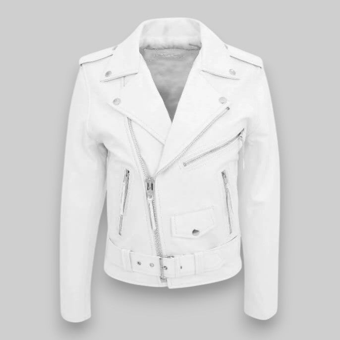 Florin – Geacă biker din piele sintetică