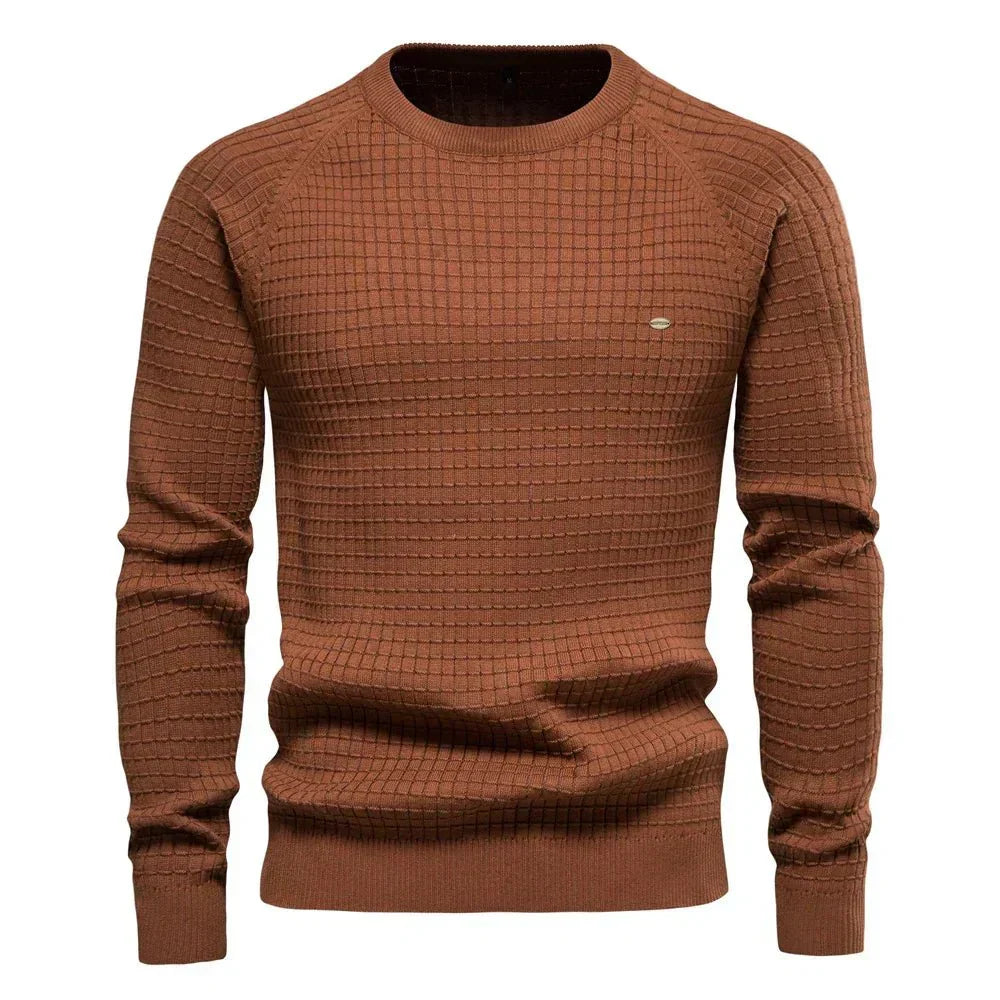 Iosif – Pulover cu textură în carouri