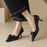 Stana – Pantofi brogue cu fundă