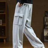 Matei – Pantaloni cargo din polar