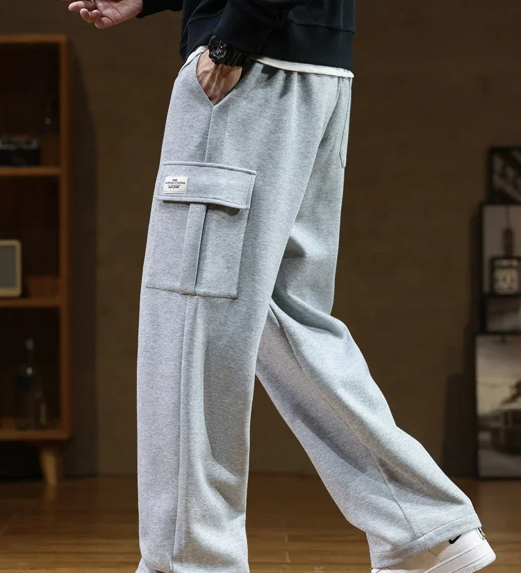 Matei – Pantaloni cargo din polar