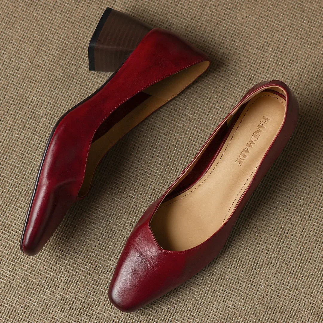 Valerica – Pantofi cu toc bloc