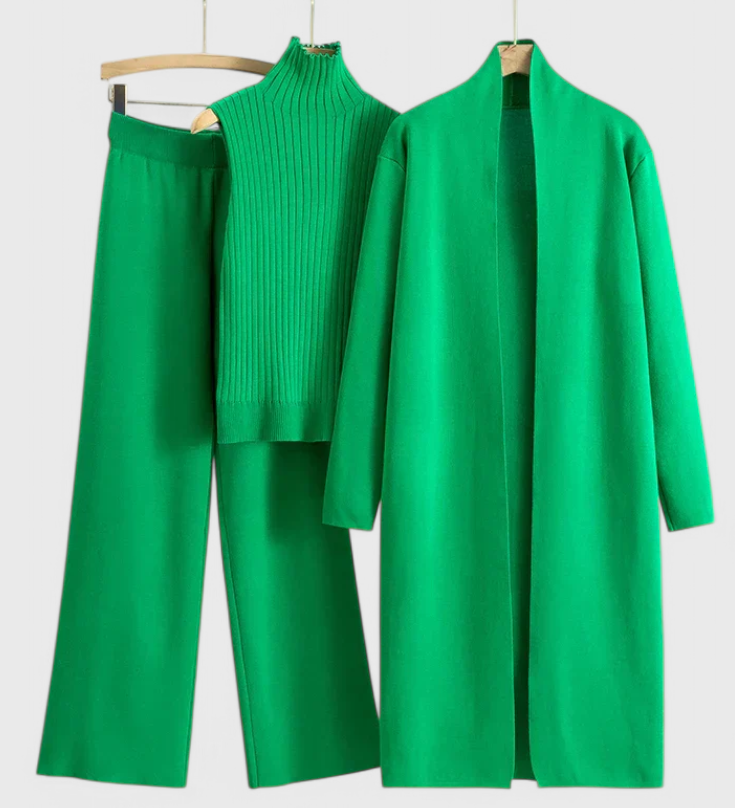 Liana – Set cu cardigan lung