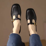 Sabrina – Pantofi T-strap cu cataramă