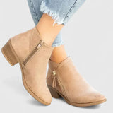 Dorina – Botine cu fermoar lateral