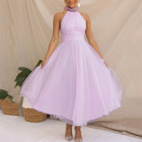 Andra – Rochie halter din tul