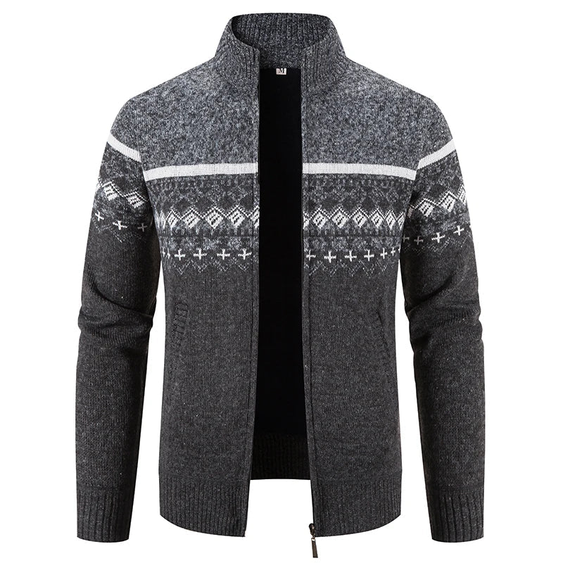 Daniel – Cardigan cu model nordic