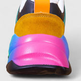 Teona – Sneakers cu talpă multicoloră