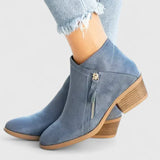 Dorina – Botine cu fermoar lateral