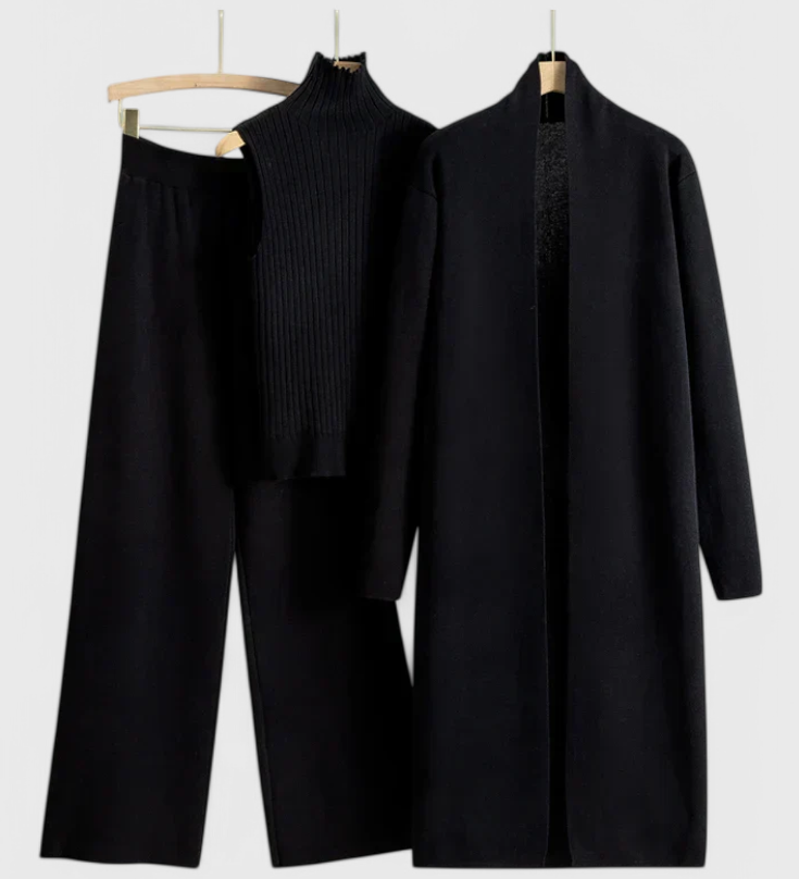 Liana – Set cu cardigan lung