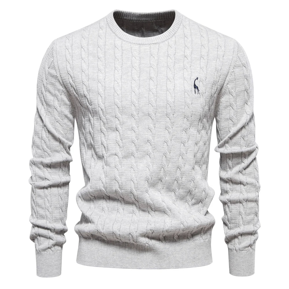 Ovidiu – Pulover cu model torsadat