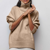 Tinca – Pulover oversize cu guler înalt