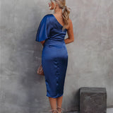 Claudia – Rochie asimetrică pe un umăr
