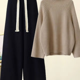 Ana – Set pulover reiat și pantaloni