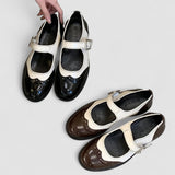 Rodica – Pantofi Mary Jane brogue