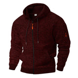 Ilie – Jachetă fleece cu glugă