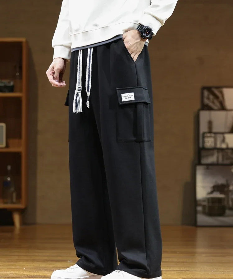 Matei – Pantaloni cargo din polar