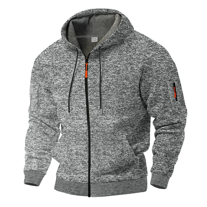 Ilie – Jachetă fleece cu glugă