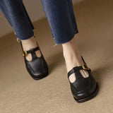 Sabrina – Pantofi T-strap cu cataramă