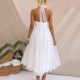 Andra – Rochie halter din tul