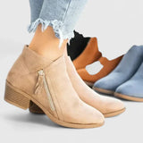 Dorina – Botine cu fermoar lateral