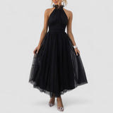 Andra – Rochie halter din tul