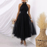 Andra – Rochie halter din tul