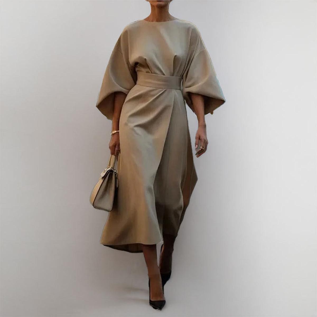 Amelia – Rochie maxi cu mâneci kimono