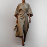 Amelia – Rochie maxi cu mâneci kimono