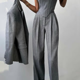Nadia – Set cu blazer și pantaloni