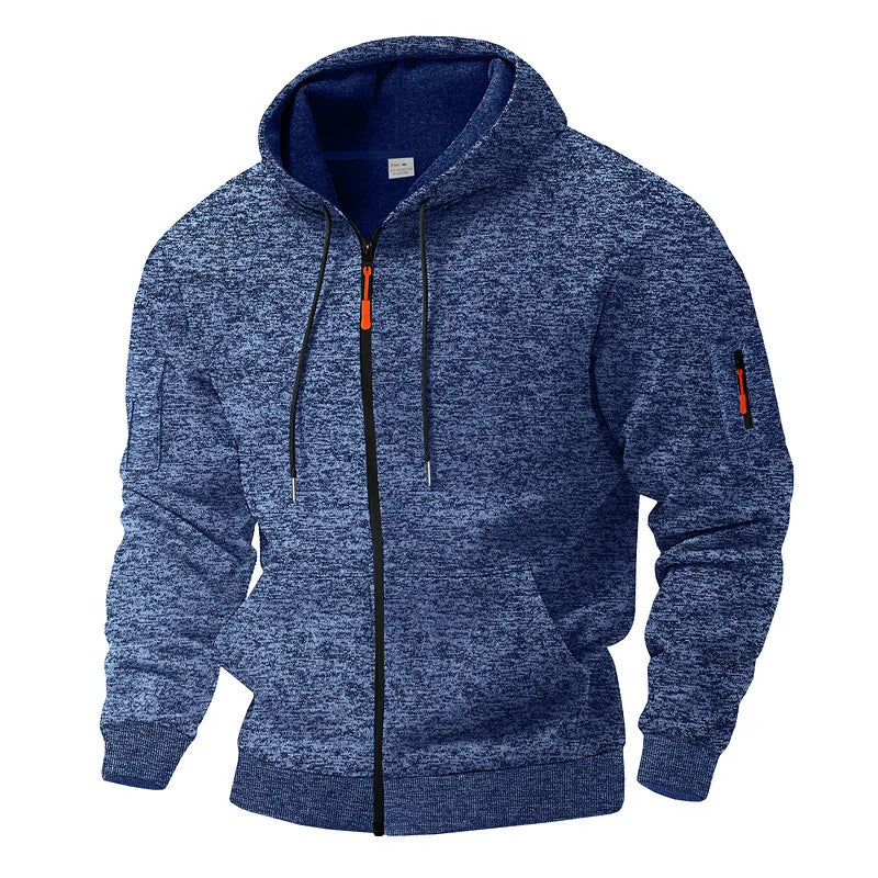 Ilie – Jachetă fleece cu glugă