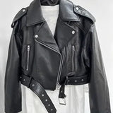 Leontina – Geacă biker scurtă