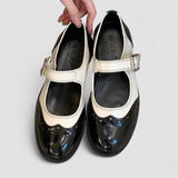 Rodica – Pantofi Mary Jane brogue