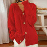 Iulia – Cardigan texturat cu nasturi