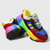 Teona – Sneakers cu talpă multicoloră