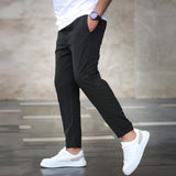 Pavel – Pantaloni conici cu șnur