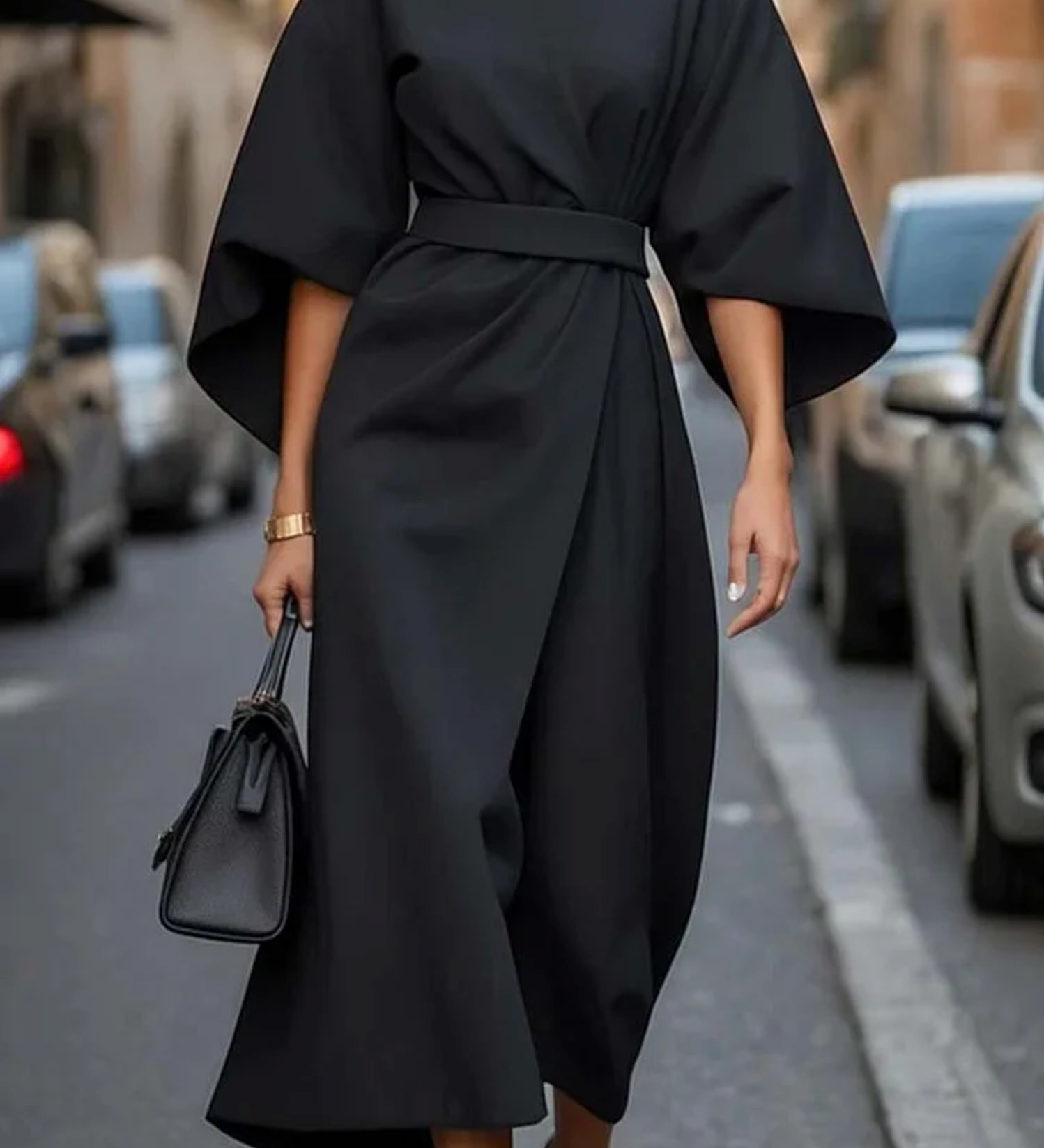 Renata – Rochie cu mâneci kimono