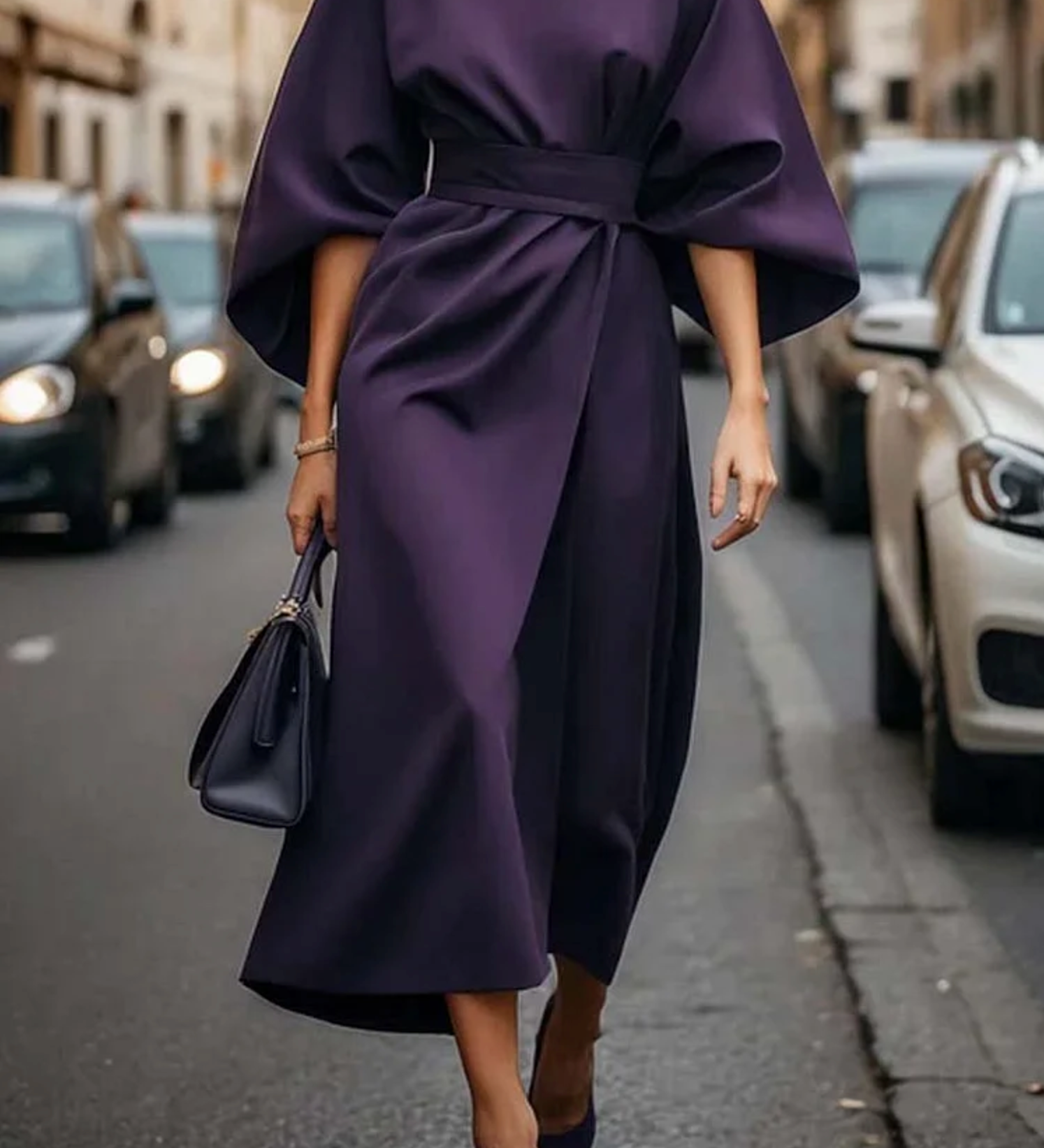 Renata – Rochie cu mâneci kimono