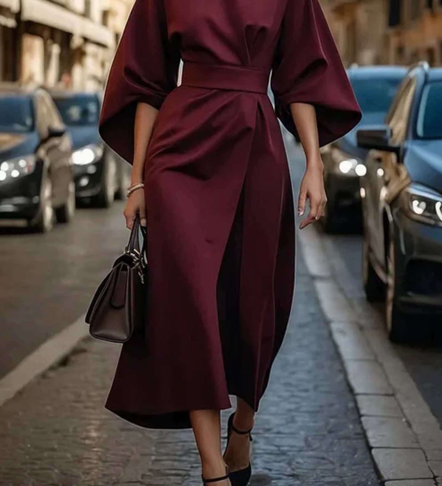 Renata – Rochie cu mâneci kimono
