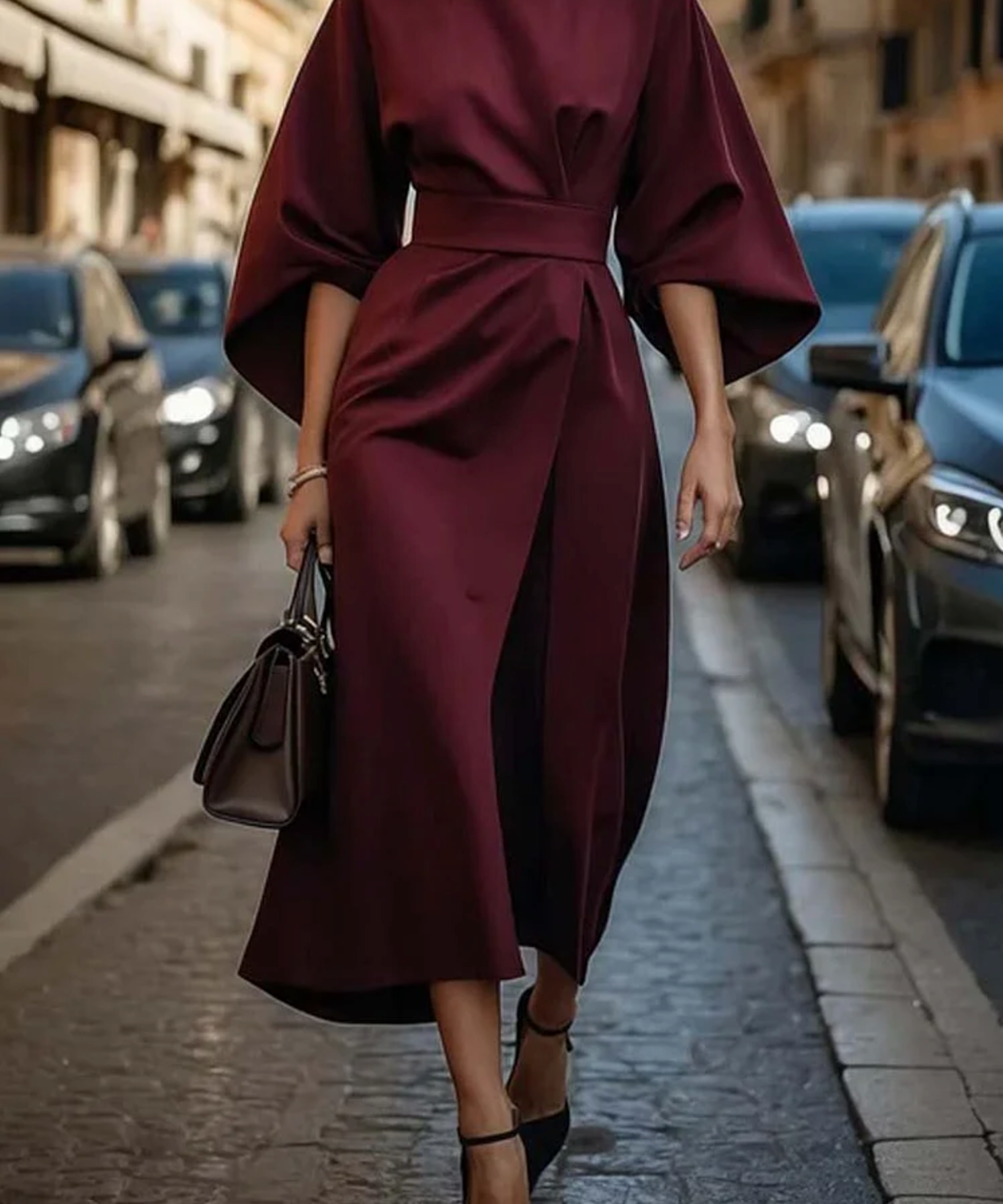 Renata – Rochie cu mâneci kimono