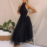 Andra – Rochie halter din tul